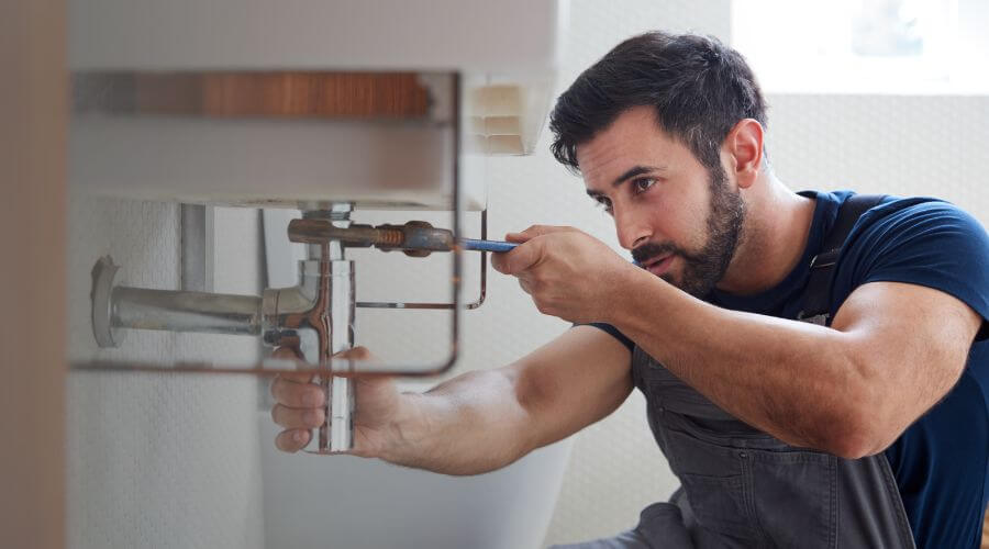 Water heater leaking fix in Brownstown, IN